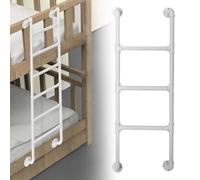 Échelle de lit superposé intérieure 3marches/4marches/5marches pour appartements en dortoir à domicile, échelle de montée de lit haut, échelle de sortie de lit mezzanine en fer forgé à fixation murale