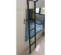 Échelle de lit superposé pour Camping-Car, échelle de Remplacement Durable avec Crochets de Montage, échelle Extra Longue pour Camping-Car, Caravane, fourgonnette, Camping-Car (Couleur : NOI