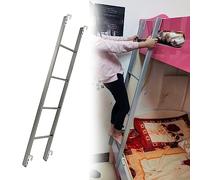Échelle de lit superposé pour Camping-Car, escabeau en métal argenté/échelle de lit remplaçable, échelle Universelle Courte avec Crochets, pour Mezzanine, dortoir étudiant, Ferme (Taille : 1