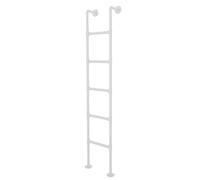 Échelle de lit superposée verticale légère et peu encombrante pour dortoir ou bibliothèque avec design moderne, idéale pour les camping-cars