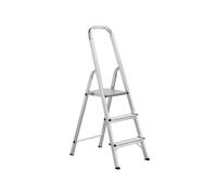 Échelle de ménage aluminium 3 marches Hauteur de la plate-forme : 56,5 cm