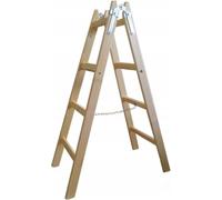 Echelle de peintre en bois Echelle double Escabeau Echelle en bois 4nombre de barreaux 2x4 9668
