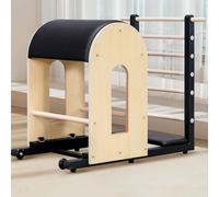 Échelle de pilates en bois pour entraînement à la maison, renforcement du tronc et étirement, correcteur de colonne vertébrale, équipement pour l'équilibre