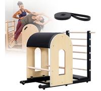 Échelle de pilates pour étirement du corps, correcteur de colonne vertébrale pour la maison et le studio, salle de sport, fitness, pilates, réformateur, yoga, petit groupe musculaire