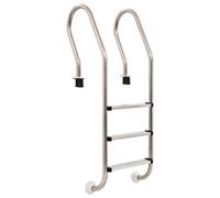 Échelle de piscine à 3 échelons Acier inoxydable 304 120 cm , Maison & jardin , Piscine & spa , Accessoires pour piscines & spas , Échelles, escaliers & rampes de piscine, Argent, (Poids 9.95KG)