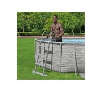Bestway Échelle de piscine à 4 marches Flowclear 107 cm échelle