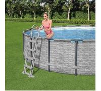 Échelle de piscine - Bestway - Flowclear - 4 marches - 122 cm - Gris