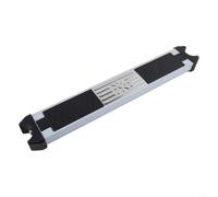 Échelle de piscine de rechange avec marches en caoutchouc antidérapant Plate-forme en acier inoxydable 304 pour entrée de piscine (pédales antidérapantes)