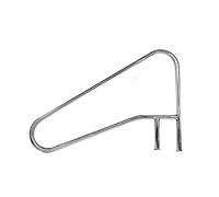 Échelle de piscine en acier inoxydable épais 304 il - Coffre-fort et accessoires de piscine polyvalents - Design mobile pour un accès facile