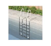 vidaXL Échelle de piscine 54x38x211 cm acier inoxydable 304