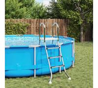 vidaXL Échelle de Piscine Hors Sol 195 x 150 cm 4-Marche