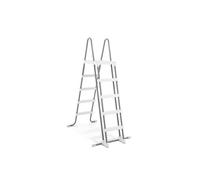 Échelles pour piscines Intex - Intex - Échelle piscine en acier galvanisé hauteur 132cm marches amovibles Intex 28077 Argent