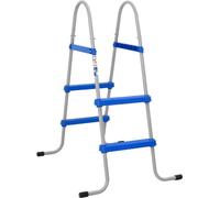 Échelle de piscine pour piscines hors-sol 84 cm Acier et plastique