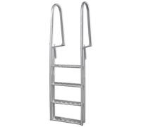 Échelle de Piscine/Quai à 4 Marches Aluminium Escalier pour Piscine vidaXL