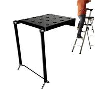 Échelle De Plates-Formes De Travail - Échelle Pliante Réglable Robuste 30 X 26,5 Cm, Plate-Forme Antidérapante, Support À Outils | Plates-Formes D'escalier Polyvalentes pour L'aménagement Pays