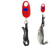 Échelle de poisson - pêche portable numérique avec une haute précision, des poids stores jusqu'à 25 kg pour l'extérieur, cette échelle de poisson possède une ténacité impeccable qui la rend étanche et
