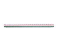 Echelle de réduction - STAEDTLER - Mars 561 98-1BK - Plastique blanc - Division gravée - Simple