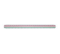 Staedtler Mars 561 - Blister 1 Règle À Échelle De Réduction Plastique 6 Biseaux 1:20/1:25/1:50/1:75/1:100/1:125