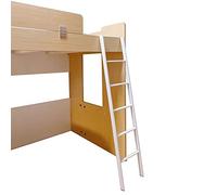Échelle de Remplacement pour lit superposé, dortoir, Chambre à Coucher, Mezzanine, échelle Uniquement avec Crochets réglables pour Camping-Car, Caravane, Camping-Car, échelle de montée à 4,