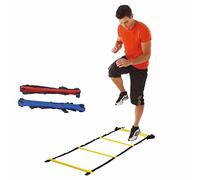 ECHELLE DE RYTHME 4 m - AVEC 10 LATTES AJUSTABLES jaune echelle d entrainement