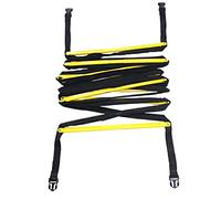 Échelle de Rythme Échelle De Corde Fixe, échelle De Vitesse, Ensemble D'entraînement De Vitesse Et D'agilité, échelle épaissie, équipement D'entraînement De Football à Cônes(Size:5.1M)