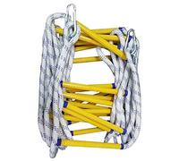 Échelle de Secours à Corde pour Incendie de 2/3/4/5 étages, Rapide à déployer et Facile à Utiliser, compacte et légère/15 m/49 pi (10 m/33 pi)