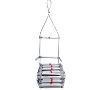 Échelle de secours compacte et légère - Échelle de secours réutilisable pour sorties rapides, idéale pour la sécurité de la maison et du bureau et design portable