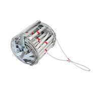 Échelle de secours de 15 m - Charge maximale : 200 kg - Échelle de secours ignifuge - Pour catastrophes, évacuations, opérations de sauvetage