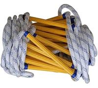 Échelle de Secours en Corde Polyester Durable pour Maison, Grande Hauteur, évacuation d'urgence - Échelle Portable Facile à déployer / 3/5/10/15/20/25/30 m à 25 m (20 m)