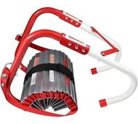 ÉChelle De Secours Incendie RéTractable,éChelle De Feu Pliable | ÉChelle D'Urgence Pliable Avec Grande Capacité De Charge, Pour Balcon Et Balustrade En Cas D'Incendie Et D'Urgence