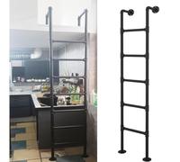 Échelle de Secours Murale Robuste - Échelle d'escalade Industrielle en Fer pour lit Mezzanine et lit superposé pour Une Utilisation d'urgence intérieure/extérieure Accès Durable et fiable au