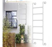 Échelle de Secours Pour Puits de Fenêtre, Échelle D'Escalade Murale Suspendue Pour Loft, Échelles Universelles Personnalisées Pour Lits Superposés Jumeaux, Montage Facile, Charge 330 Lb/1.2M/3.9Ft/47I