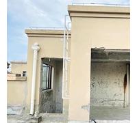 Échelle de Secours Pour Puits de Fenêtre, Hauteur : 1,2 M, 1,8 M, 2,1 M, 2,4 M, Échelle de Secours Incendie, Esmural Pour Travaux Extérieurs Sur Toiture./1.50M/4.9Ft/59In