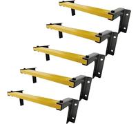 Échelle de Secours réglable à 10 marches - Échelle de Sortie de puits de fenêtre Robuste avec échelons antidérapants - Échelons de Support Mural - Capacité de 295 kg pour l'escalade d'urgence