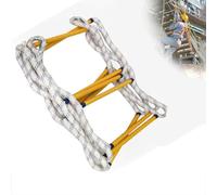 Échelle de secours robuste de 15,2 m pour sauvetage incendie, sécurité au travail et escalade en plein air