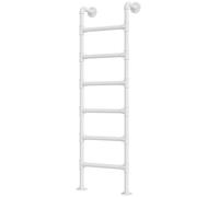 Échelle de Secours Robuste - Échelle compacte avec kit de Fixation pour sous-Sol, lit superposé, entrepôt, terrasse - Solution d'évacuation de sécurité de 1,15 m (3,8 pi)