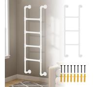 Échelle de secours - Solution de sécurité robuste pour fenêtre, grenier, lit superposé - escalade universelle intérieure et extérieure pour la maison, la bibliothèque, le dortoir
