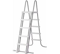 Échelle de sécurité - INTEX - Hauteur 132 cm - Double sécurité - Accès piscine - Plastique