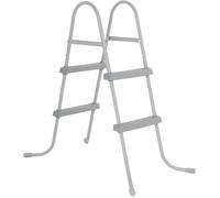 Echelle de sécurité pour piscine hors sol - BESTWAY - 2x2 marches - hauteur 84 cm