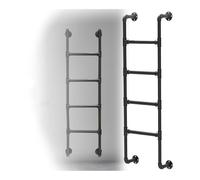 Échelle de sortie murale - Construction de tuyaux industriels - Grande capacité de charge - Convient pour l'intérieur et l'extérieur