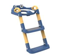 Échelle de toilettes d'entraînement - siège de pot pour avec pas, tabouret de tout-bas ajusté, chaise de toilette pliable, conception sans glissement sûre | Aide idéale pour les Toddle