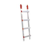 Echelle de toit aluminium écartement 33cm - 6,60 m