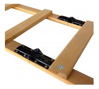 Échelle de toit pliable - Outifrance - 2x 2.50m - Aluminium - Hauteur max 5m - Facile à transporter