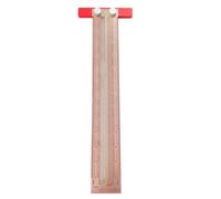 Échelle de travail du bois, règle de marquage de précision en acier inoxydable | Outil multifonction de traçage et de marquage, précis pour couper le sciage et la mesure des courants d'air