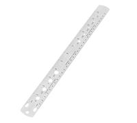 Échelle de Vélo, Outil de Mesure à Double Face en Acier Inoxydable avec Diamètre de la Manivelle de Verrouillage Vis de la Parole de la Paroi de Tension des Rayons de Vélo pour la Vis de