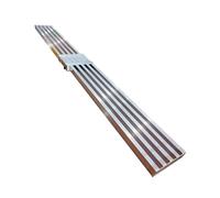 Échelle d'échafaudage réglable de 3,6 m en aluminium avec extension antidérapante pour une utilisation en intérieur et en extérieur, robuste, portable, sûre et sécurisée