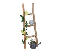 Echelle décorative 3 barreaux artisanale échelle décorative en bois châtaignier