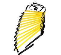 Échelle d'entraînement avec sac de transport, sangle de flexibilité professionnelle, pour perceuses d'extérieur, fournitures d'atelier, 2 m, jaune