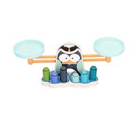 Échelle d'équilibre Animal en Bois en Bois Ensemble de Jouets éducatifs pour Les Enfants Le Jeu d'apprentissage mathématique Encourage Une résolution de problèmes indépendante