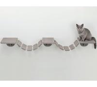 Échelle d'escalade murale pour chats TRIXIE - 150x30 cm - Taupe en bois massif et sisal